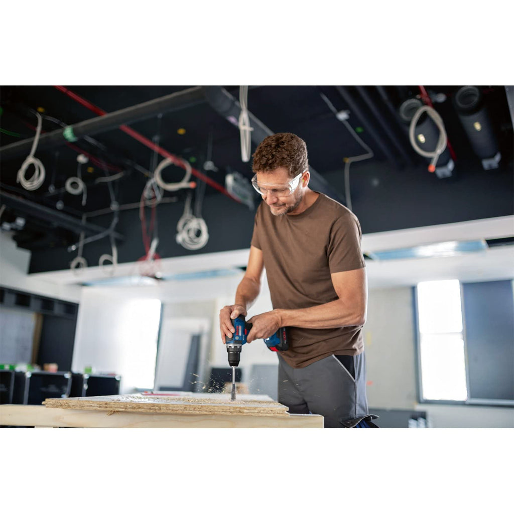 Bosch Professional 18V System Akku Bohrschrauber GSR 18V-55 (max. Drehmoment 55 Nm, 1.800 min⁻¹, inkl. 2x Akku ProCORE18V 4.0Ah, Schnellladegerät GAL 18V-40, Einlage, L-BOXX)